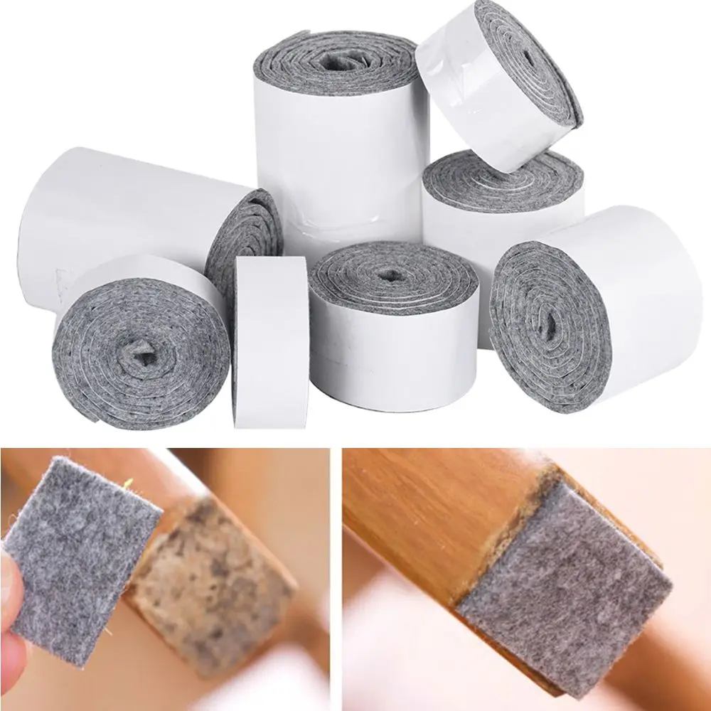 

Thickening Soft Self-Adhesive Table Sofa Chair Fittings Floor Protector Anti-slip Mat Furniture Leg Felt Pads Anti Noisy