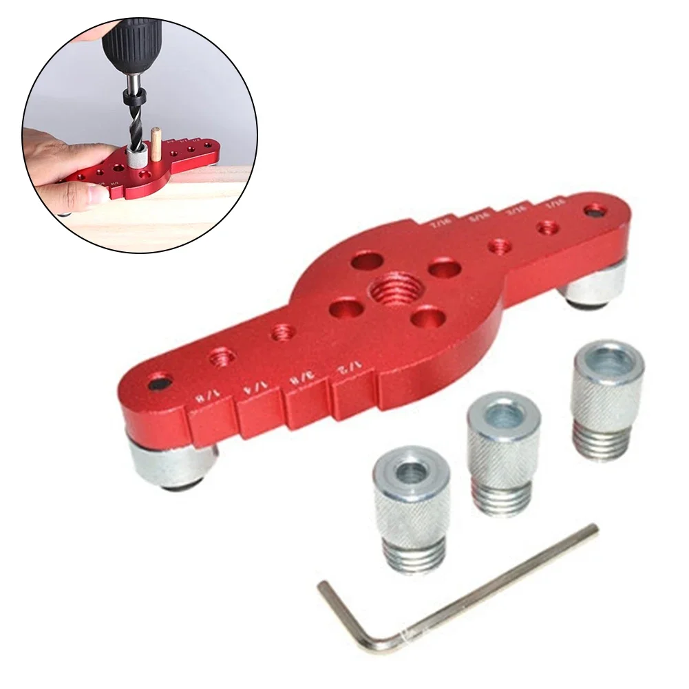 

Drill Guide Puncher Locator Vertical Dowel Aid Centring Drilling Doweling Jig Guide Kit Woodworking Marking Hole Puncher ﻿