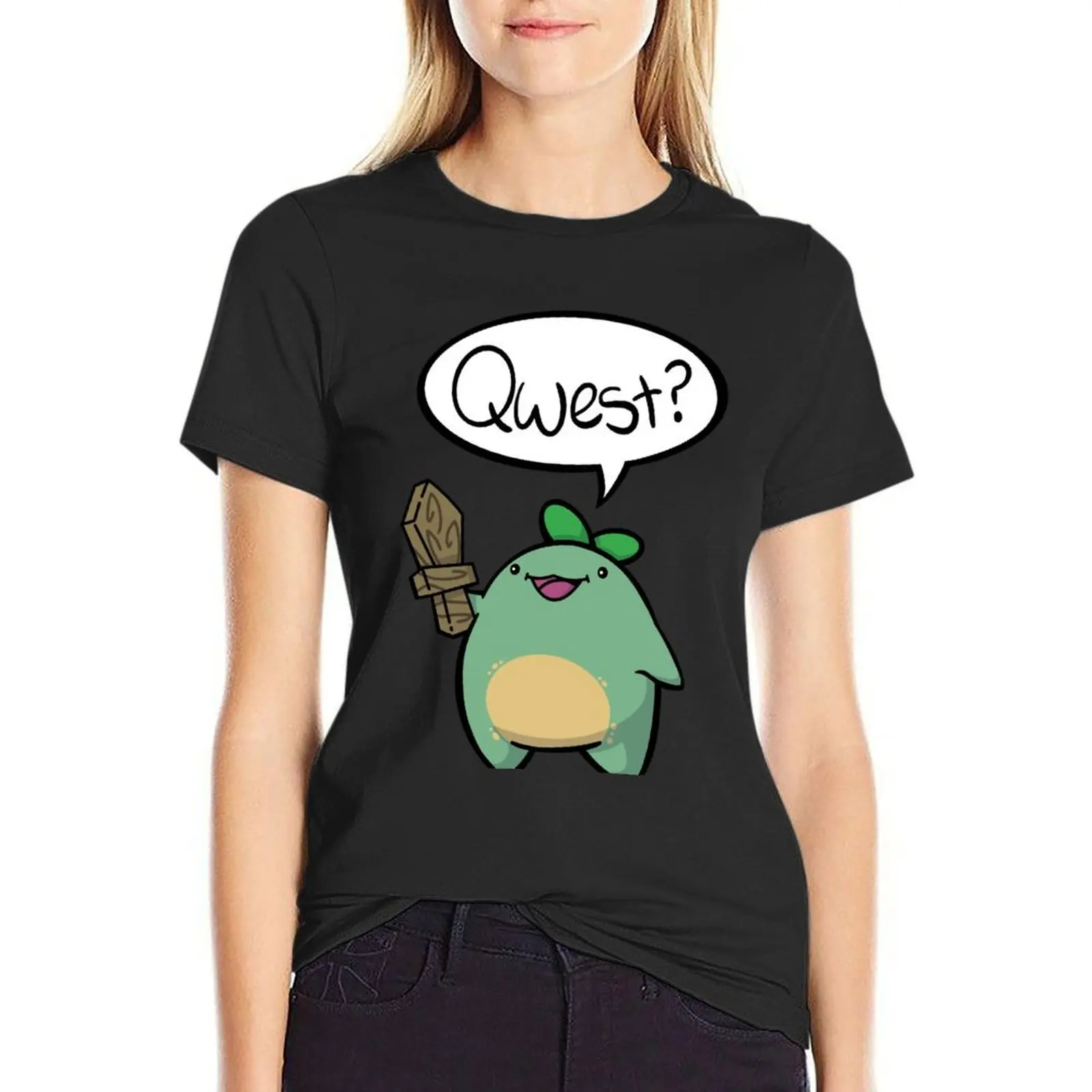 

Quest Sprout T-Shirt cute clothes heavyweights animal print shirt for girls sublime Women's t-shirt