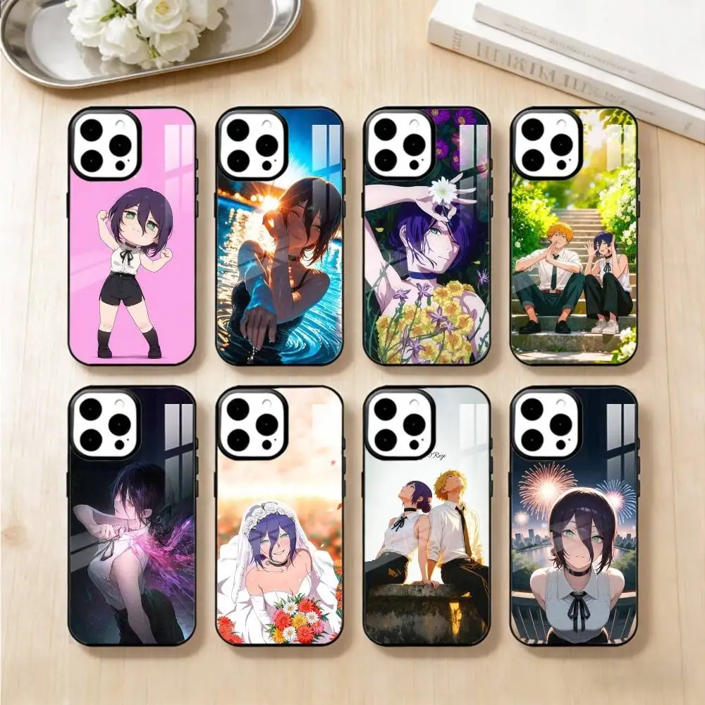 

Чехол для телефона C-Chainsaw M-Man Reze для iPhone 17, 16, 15, 14, 13, Pro, Max, Plus, магнитный, для беспроводной зарядки Magsafe