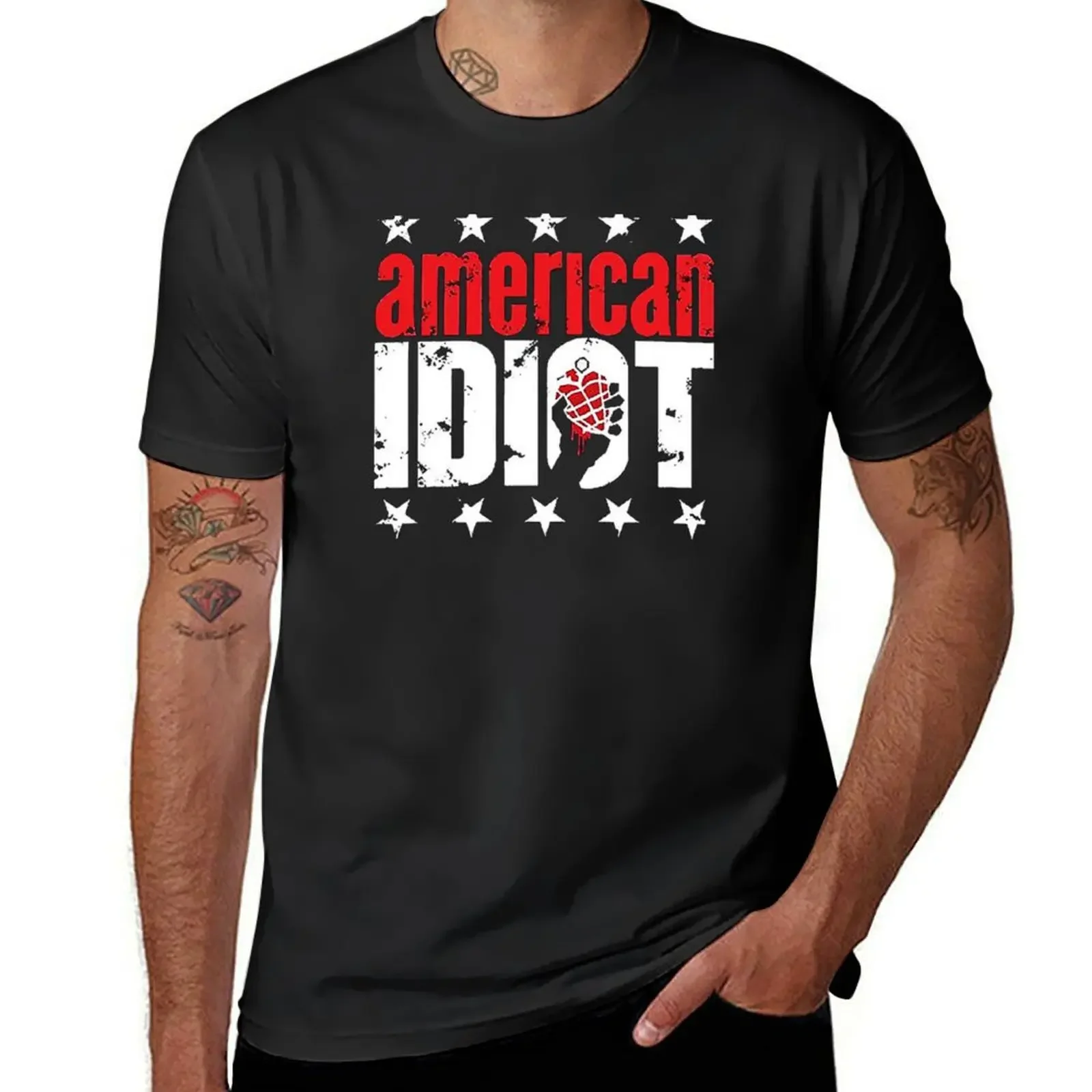 

American Idiot T-Shirt baggy shirts custom t shirt summer top cute clothes mens tall t shirts