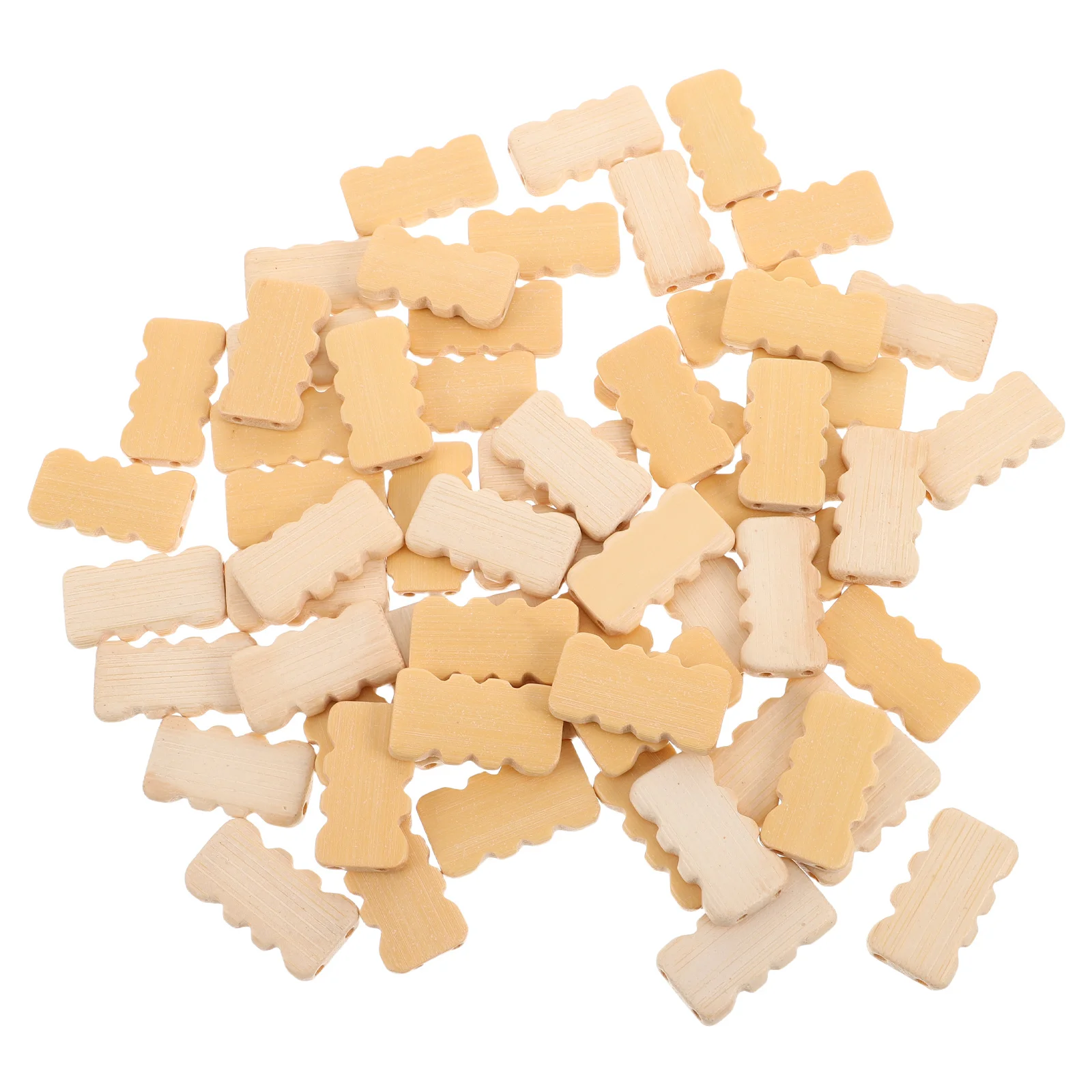 

50Pcs Summer Cooling Chair Cushion Replacement Bamboo Mat Repair Parts Breathable Seat Pad for Outdoor Balcony Use