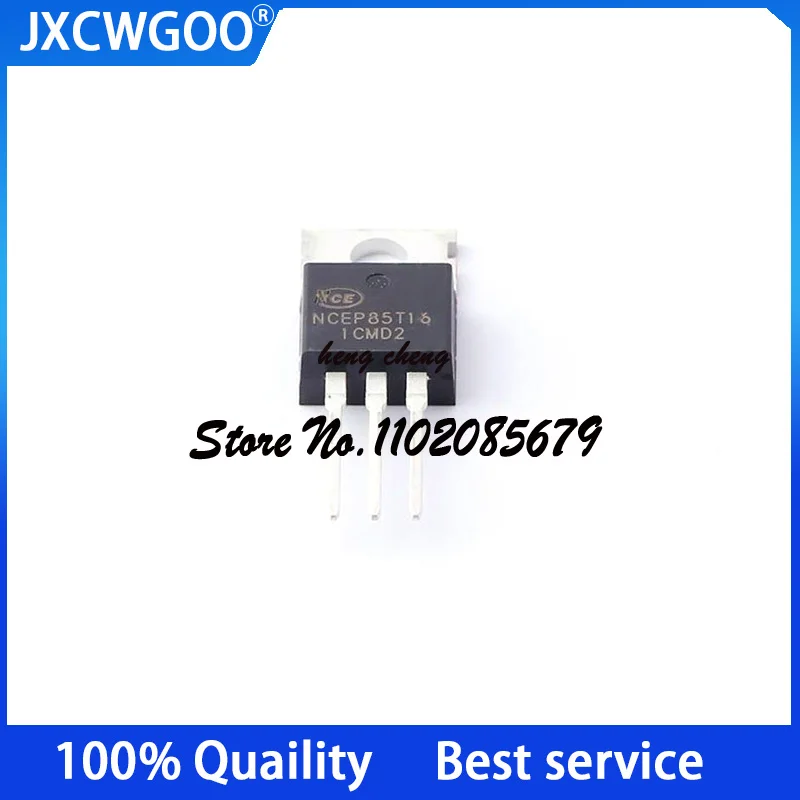 10PCS 100%New Original  NCEP85T16 TO-220 N-channel 85V 160A field effect transistor (MOSFET)