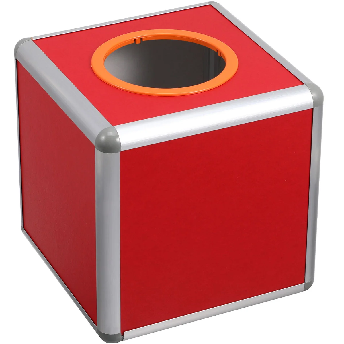 Raffle Ticket Holder Square Tickets Storage Boxes Ballot Multifunction Red Work