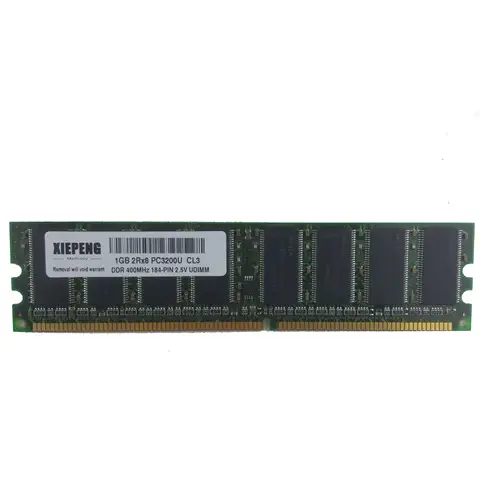 Original 1GB 2Rx8 PC3200 DDR 400MHz RAM 512MB DDR333 PC2700 NON ECC DIMM 2.5v 184pin Desktop Printer Industrial Mainboard Memory
