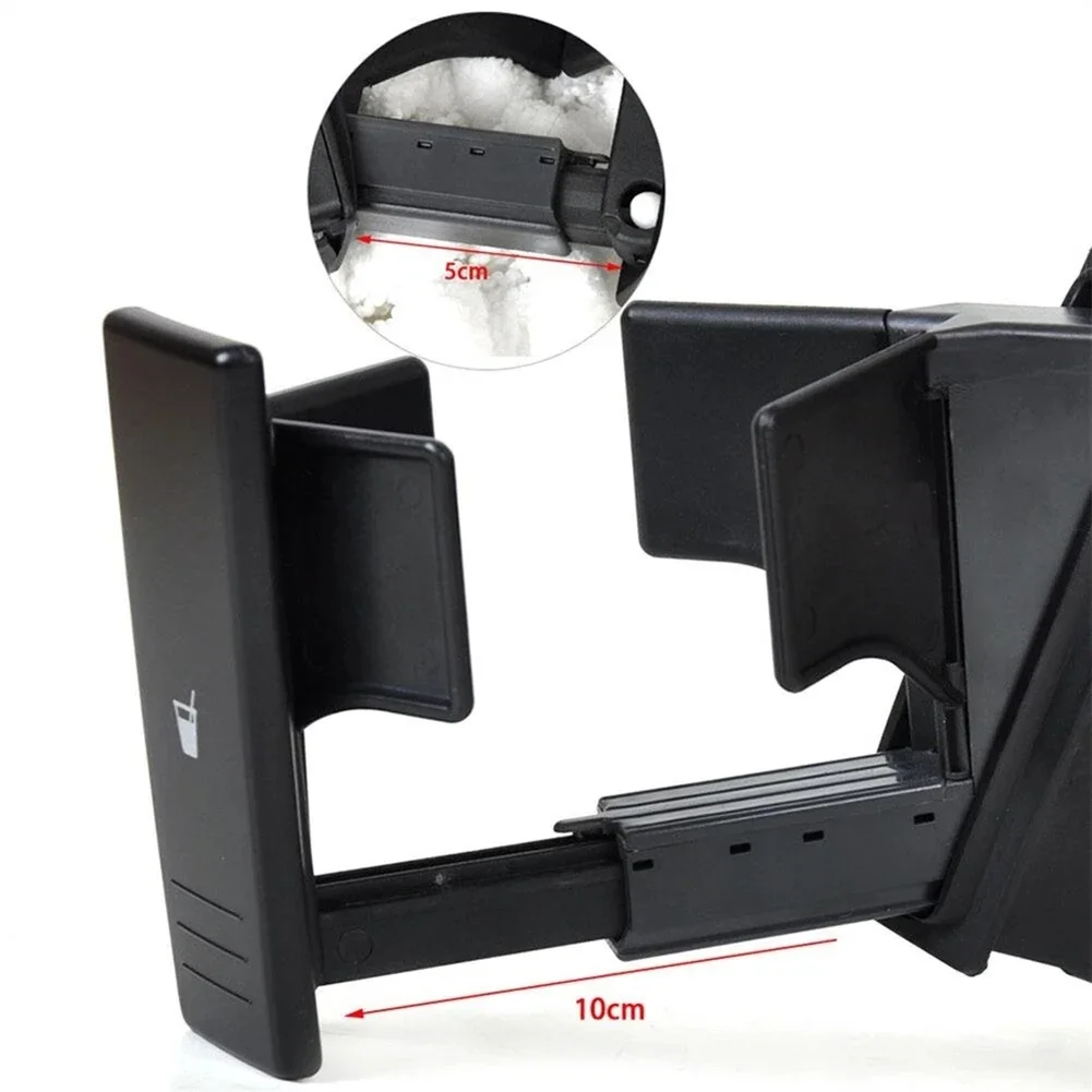 

1pcs Black Plastic OEM Part Number 6Q0858602E Car Center Console Cup Holder For 9N 2002-2010 Dashboard Cup Holder Accessories
