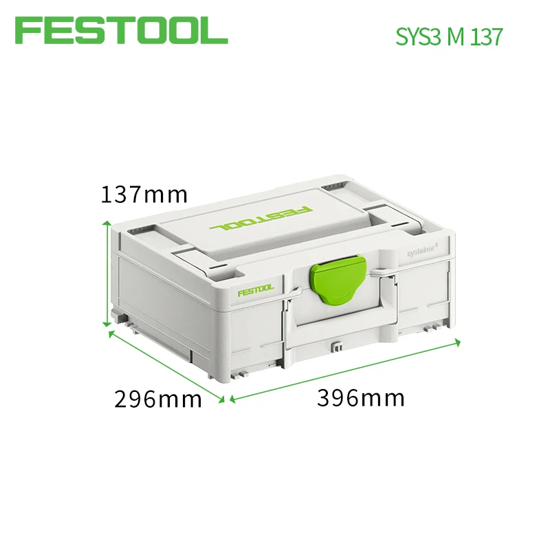 FESTOOL Systainer Port Multifunctional Car Household Hardware Accessories Storage Box MINI-Systainer SYS-MINI 1 TL TRA SYS3 M112