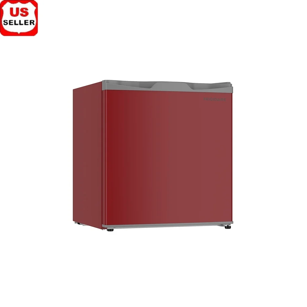 1.6 Cu Ft Compact Mini Fridge with Reversible Door Adjustable Thermostat Ice Cube Tray Wire Shelf Dorm Office Apartment