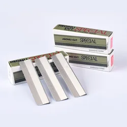 Eyebrow Trimmer Razor Blade 10pcs Stainless Steel Microblading eyebrow Knife for Permanent Makeup Brow Tattoo Beauty Tool