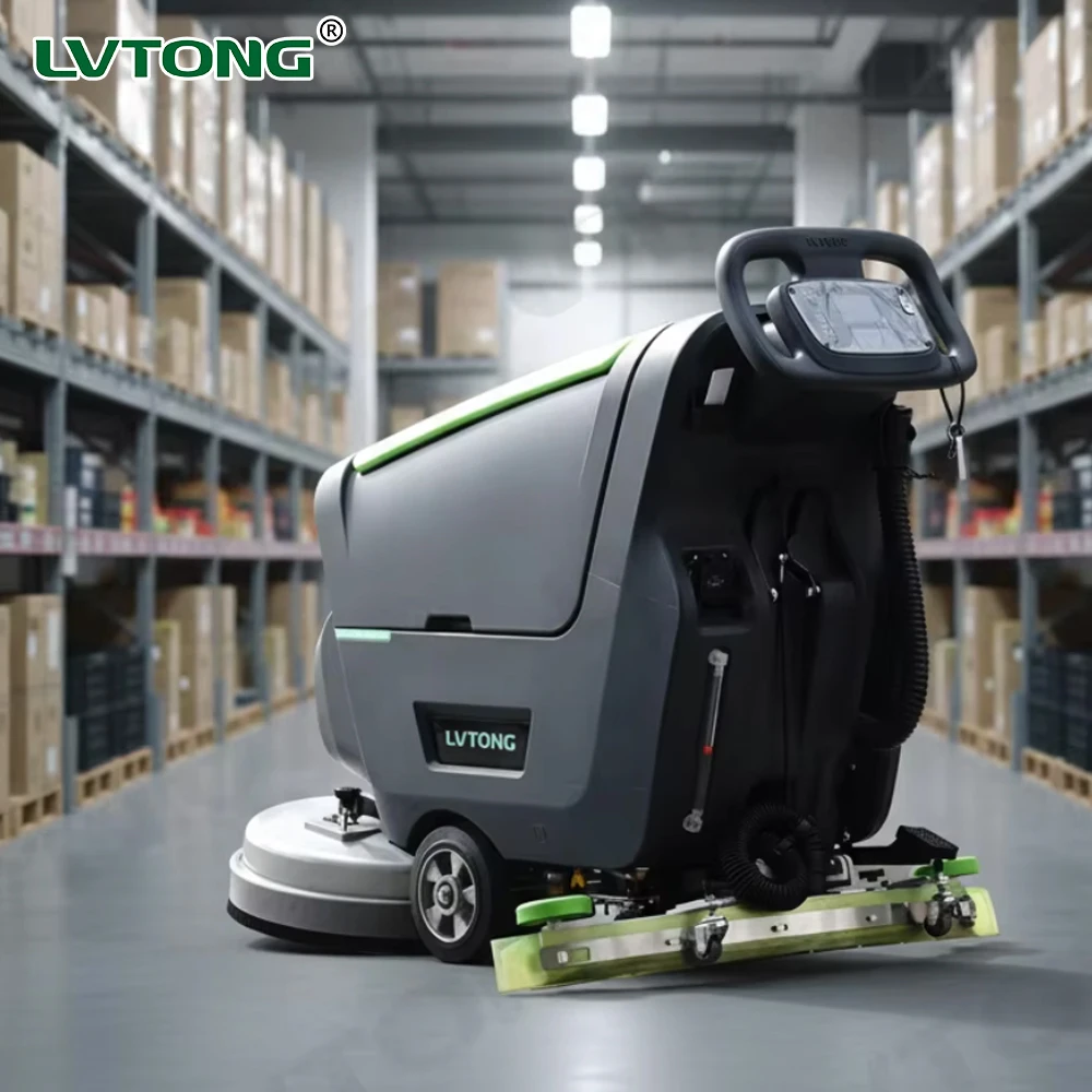 

Compact Floor Scrubber With PCBA Control Low Battery Overcurrent Short Circuit Protection Professional Floor Cleaning Scrubber