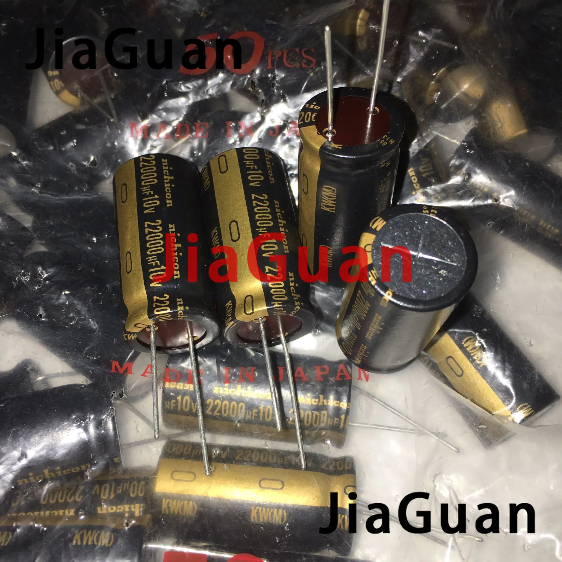 4pcs JAPAN NICHICON KW 10V22000UF 20x41MM audio electrolytic capacitor 22000uF/10v kw 85 degrees FW upgrade version 22000uf 10v