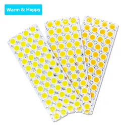 48pcs a Lot 3W 5W 7W 10W LED COB Light Bulb On Board 13*13mm High Power LED Chip Light Lamp Spotlight Downlight Lamps