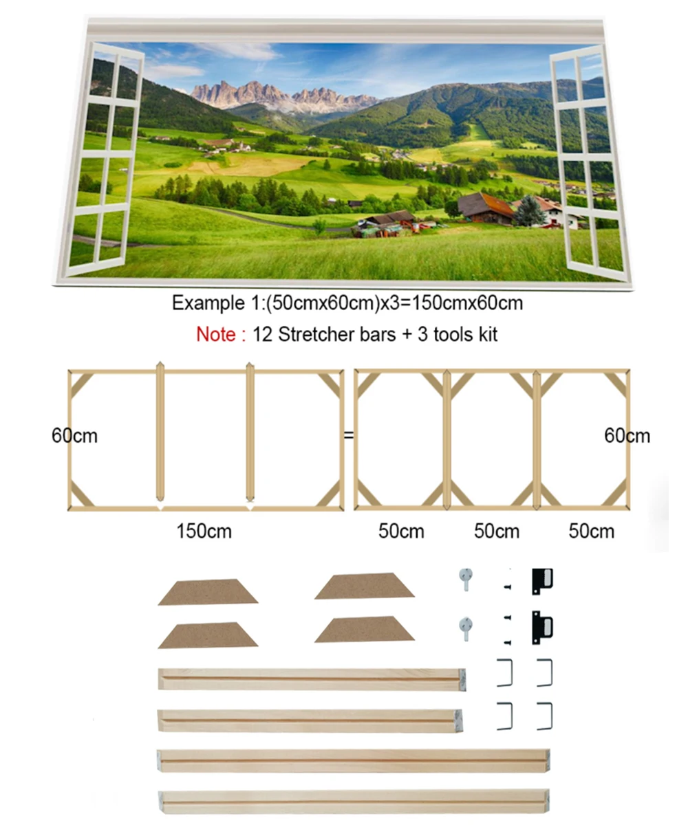 صور مخصصة مطبوعة على زخرفة قماش لغرفة النوم ، إطار خشبي ذاتي الصنع ، هدية شخصية ، ديكور منزلي فاخر ، عناصر فنية جدارية ، 50 × 70