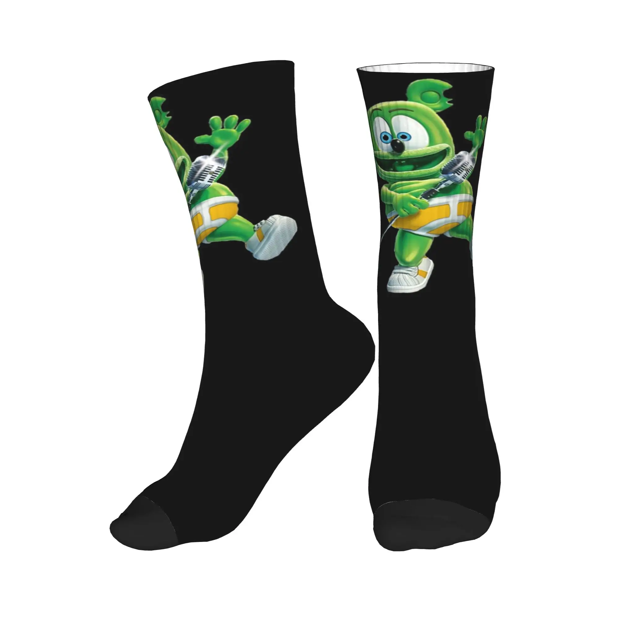 

Носки All Seasons Gummibar (Gummy Bear) спортивные средней длины, влагоотводящие, модные, для мужчин и женщин