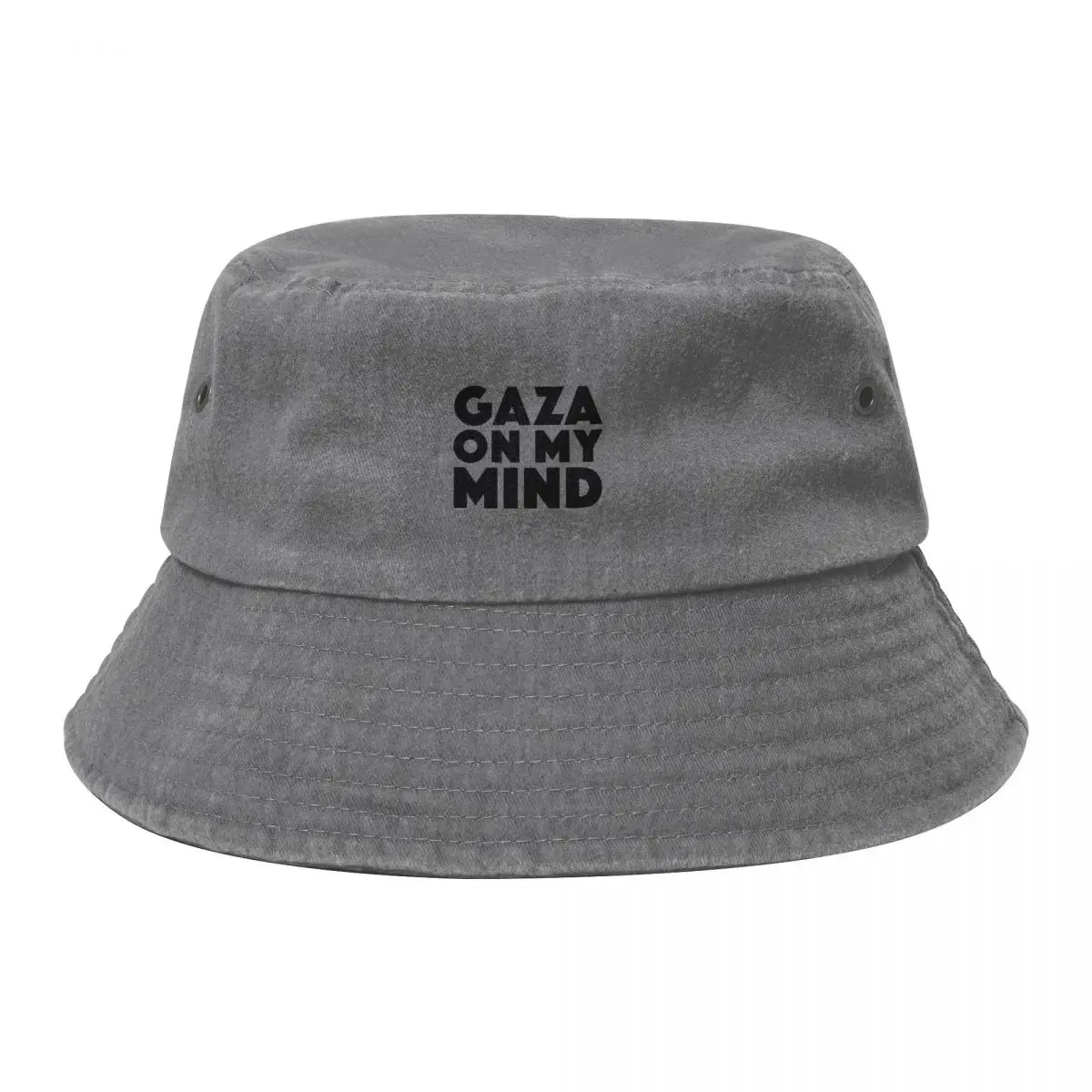 Gaza On My Mind Fisherman Hat Cotton Cowboy Denim Hats Baseball Caps Bucket Hat