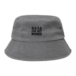 Gaza On My Mind Fisherman Hat Cotton Cowboy Denim Hats Baseball Caps Bucket Hat