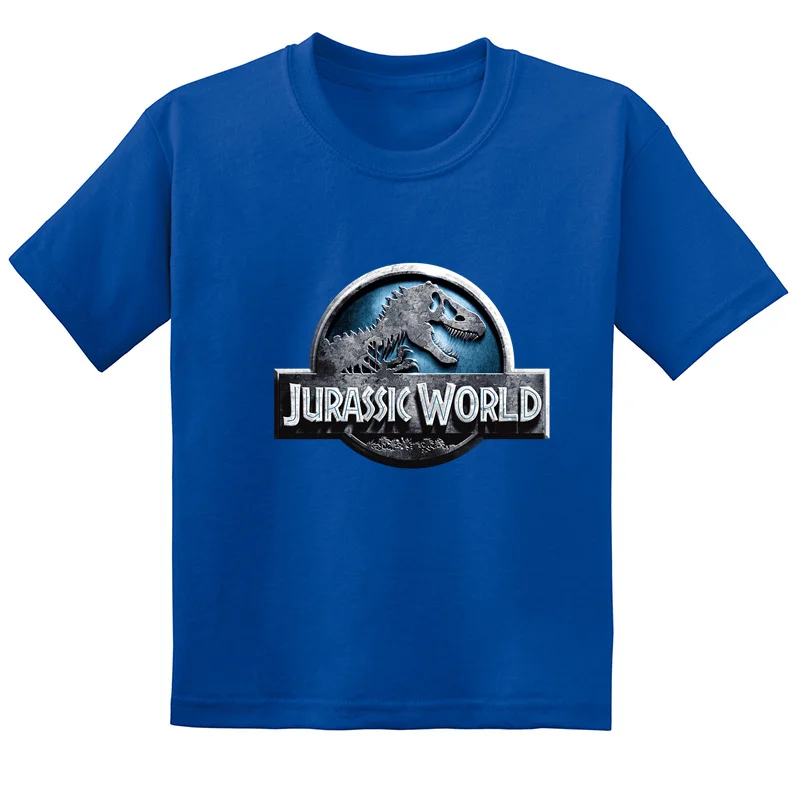 Jurassic Park/World Dinosaur Funny Kids T shirt Summer Fashion Casual Children Clothes Cotton Baby Boys Girls T-Shirts Camisetas