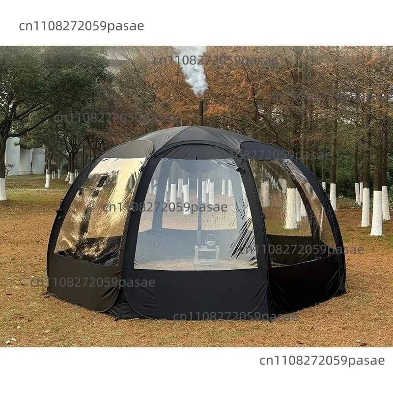 Starry sky room, bubble house, spherical transparent tent, sun room, winter outdoor windproof and warm