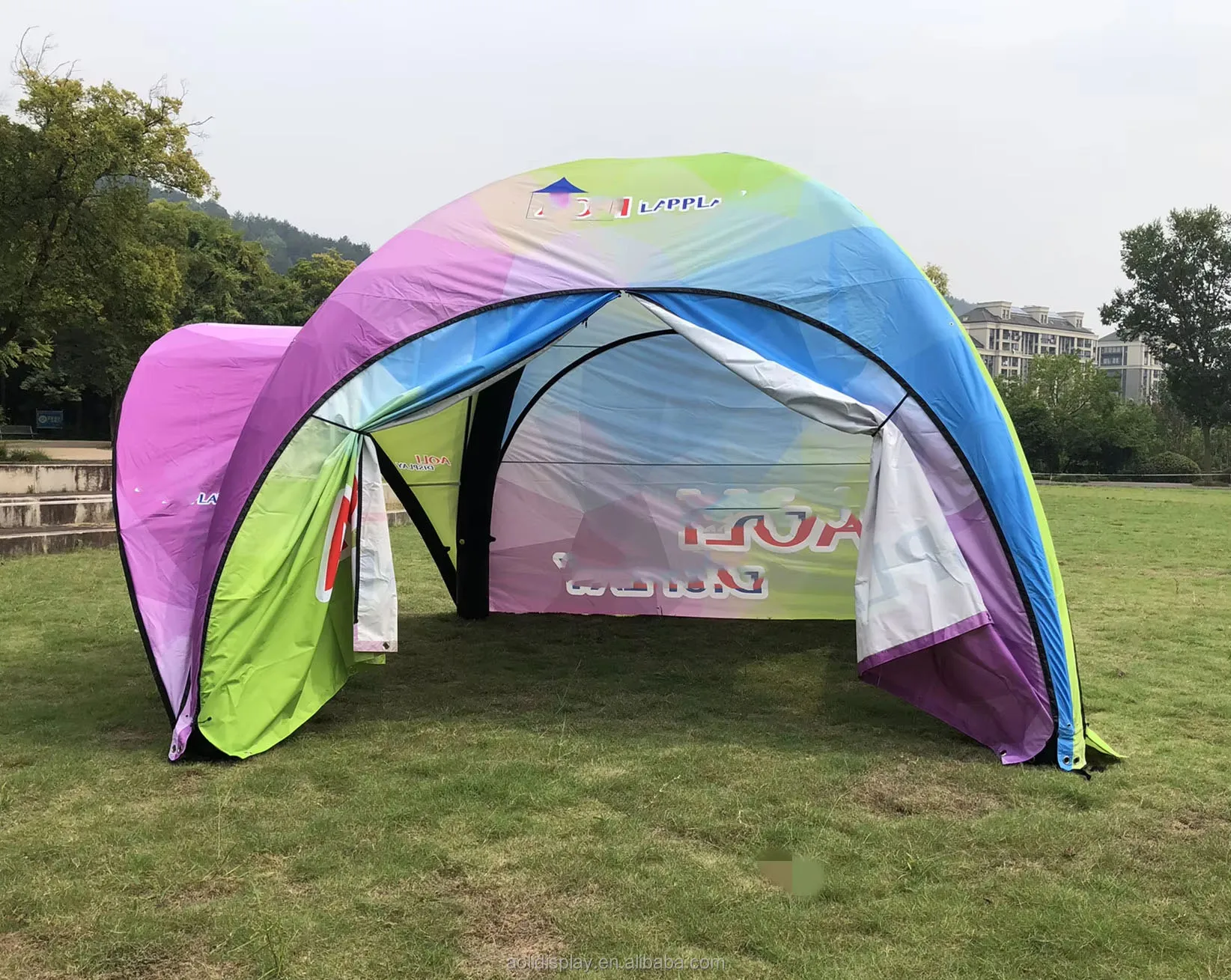 

Customized Inflatable Spider Tent Event Outdoor Air Marquee Advertising Promotional Dome Inflatable Gazebo Canopy Air Cube Tent