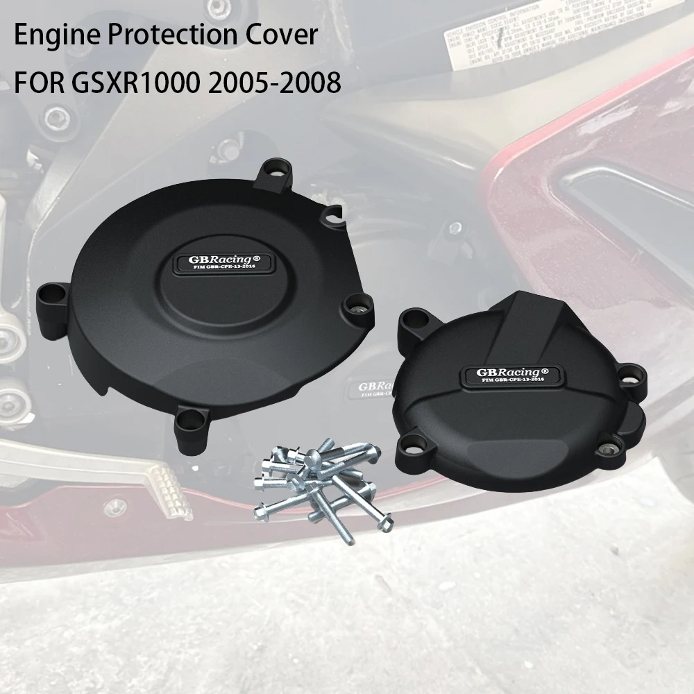 

For Suzuki GSXR1000 K5 GSX-R 1000 2005-2008 Motorcycle Engine Cover Protection