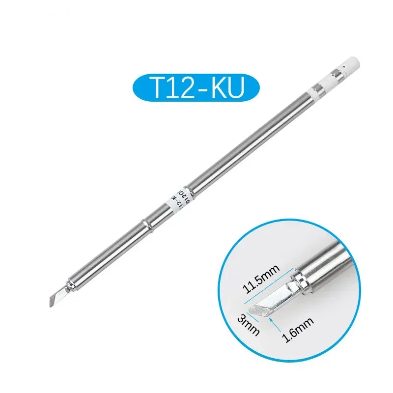 T12 Soldeerbout Tips T12 Serie Ijzeren Tip Voor Hakko Fx951 Stc En Stm32 Soldeerstation Elektrische Soldeerbout