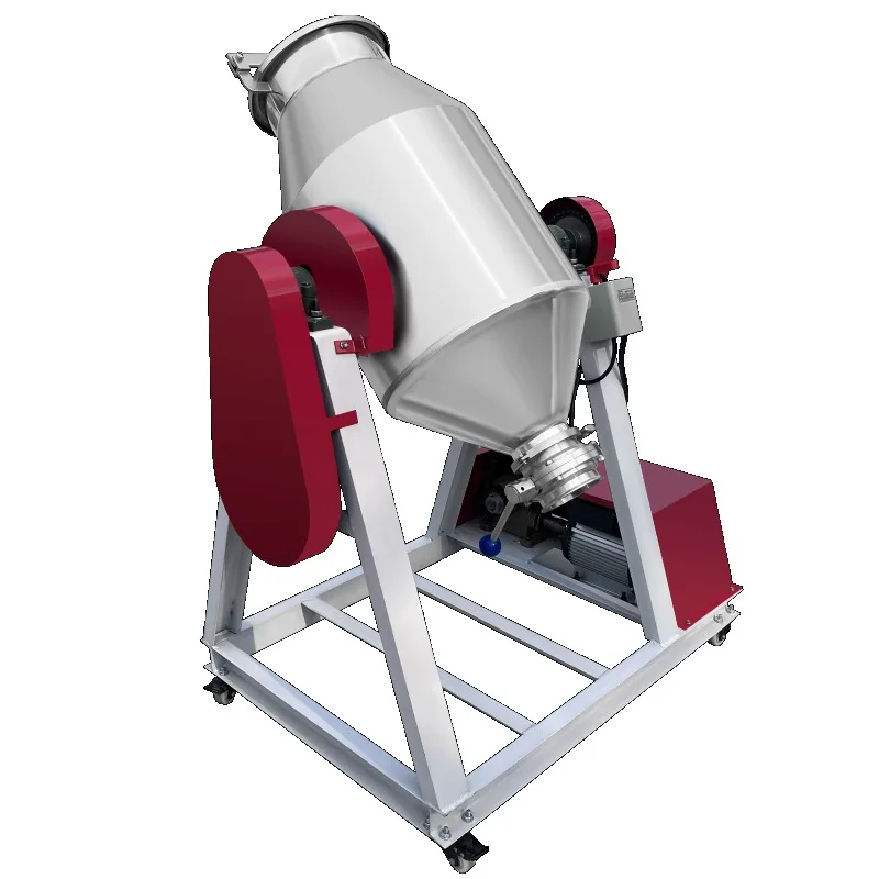 สแตนเลส 50 กก.300 กก.เครื่องผสมผงสําหรับอาหารเม็ดผงซักฟอก Lab เครื่องปั่นผงแห้งกลองผสมอุปกรณ์