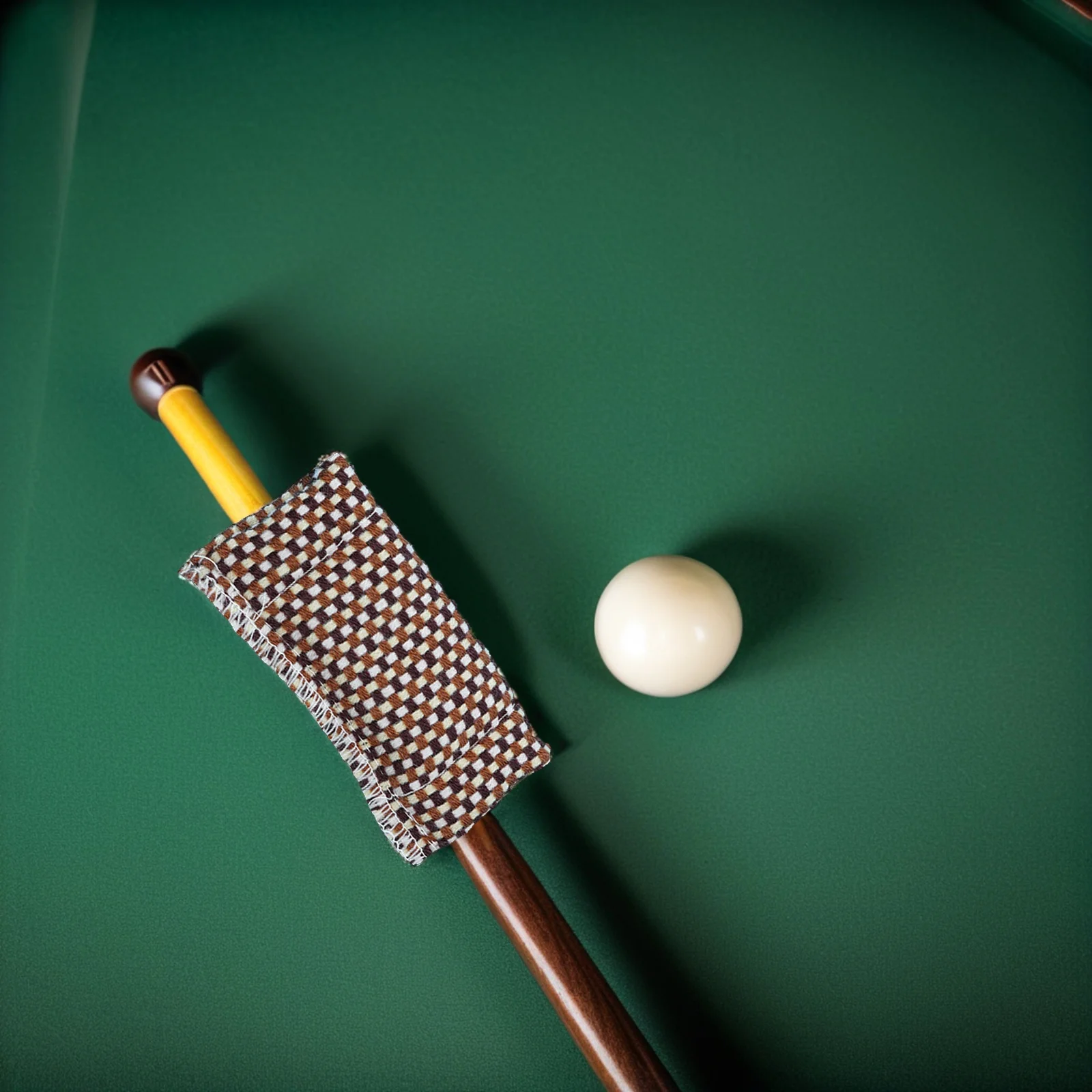 

2 pcs Billiard Cue Shaft Cleaner Slicker Cloth For Snooker Pool Cue Polish Durable Fiber Material Oil Stain Resistant Wood Pore