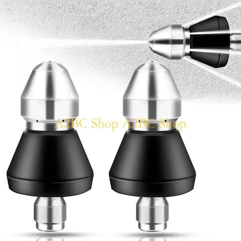 

A2BC Насадка под давлением 1 Передняя 6 Задняя канализационная насадка Адаптер для мойки высокого давления Инструмент для разъем