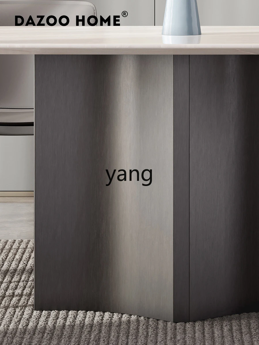 Ltt marble dining table rectangular modern simple light luxury premium dining table