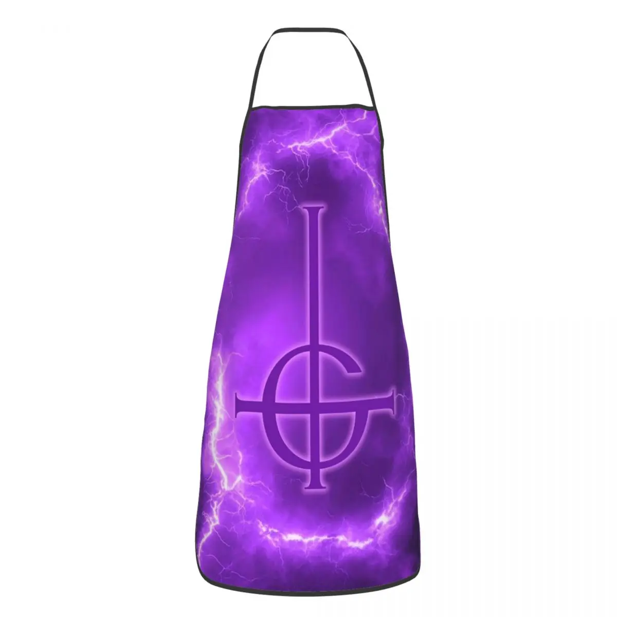 2025 New Skeleta Album Ghost Band Apron Chef Cooking Tablier Sleeveless Bib Kitchen Cleaning Pinafore for Women Men Painting