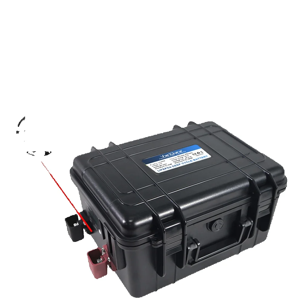 VARICORE 12V 100Ah LiFePO4 Batterie, Deep Cycle, integriertes BMS & LCD-Display, für Solar, Wohnmobile, Marine, netzunabhängige Notstromversorgung