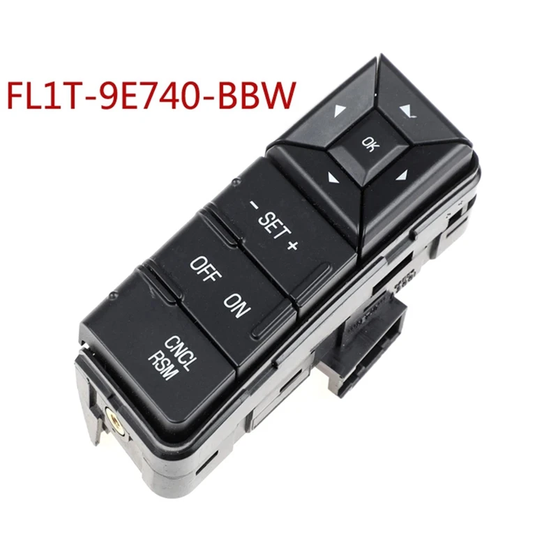 FL1T-9E740-BBW Car Multifunction Steering Wheel Cruise Control Switch Volume Button For Ford Expedition 2017 Parts