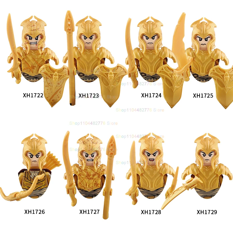 BR883 soldats anciens médiévaux château militaire chevaliers Mini figurines guerrier garde briques armes accessoires enfant jouets cadeaux