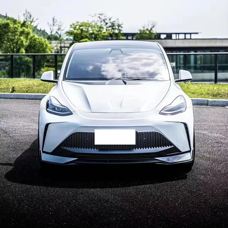 

2023 new style design full body kit front bumper skin for tesla model y front robot bodykit ROBOT