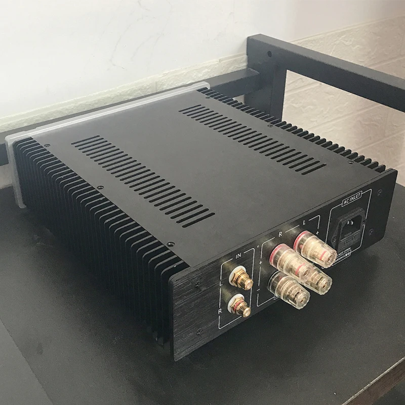 150W + 150W Réplica Marantz HDAM Classe AB Amplificador de potência Dual Mono Design simétrico HiFi Amp com 8 transistores de potência