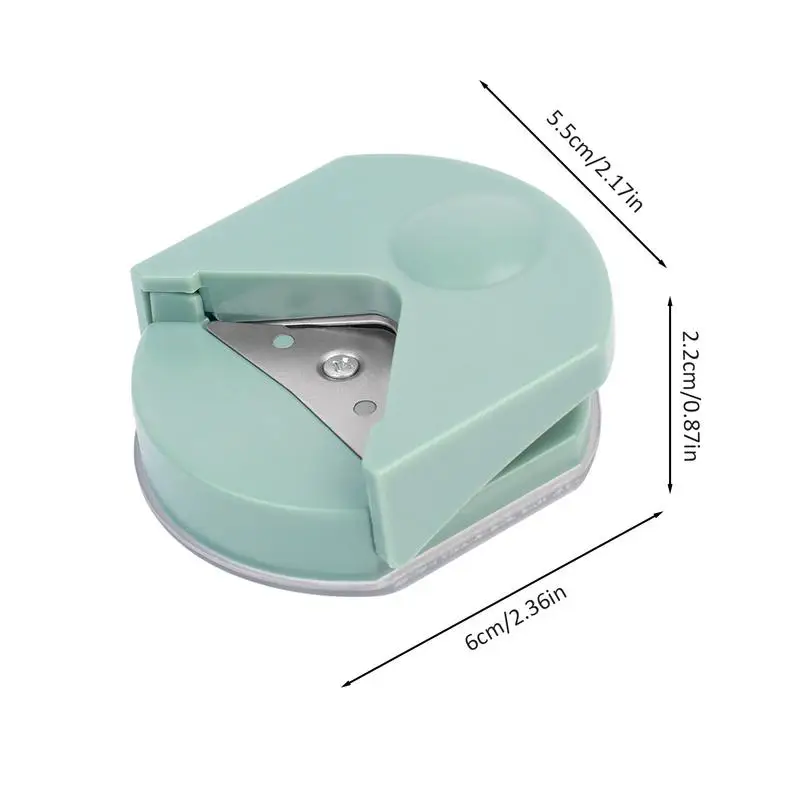 Corner Rounder R4 Corner Punch Portable Paper Trimmer Cutter for Card Photo Cutting Junk Journal DIY Scrapbooking Tools