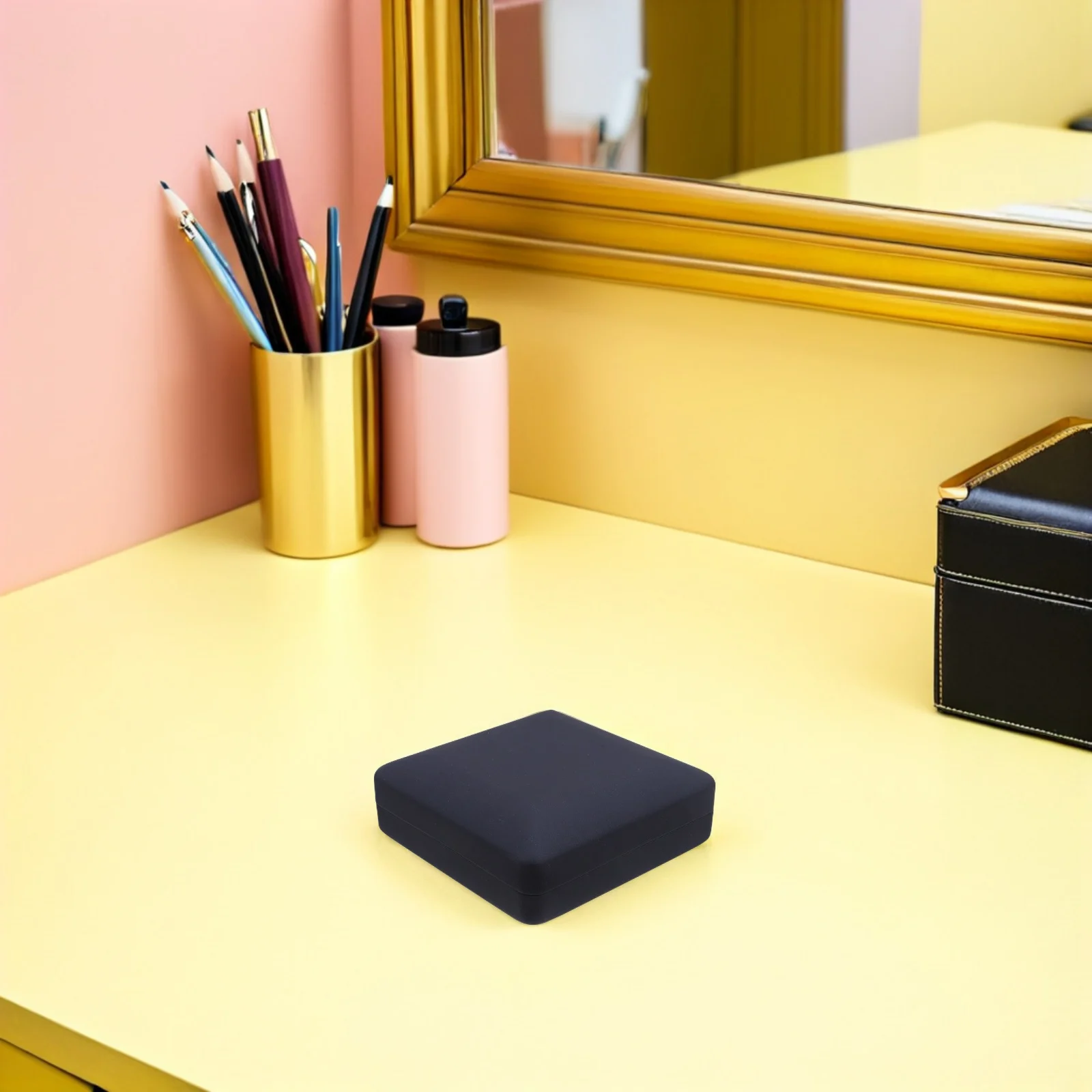 

Дорожная шкатулка для драгоценностей, портативный органайзер для хранения колец, чехол для женщин, подростков, кольца, шпильки, лоток для дисплея, свадебные сувениры