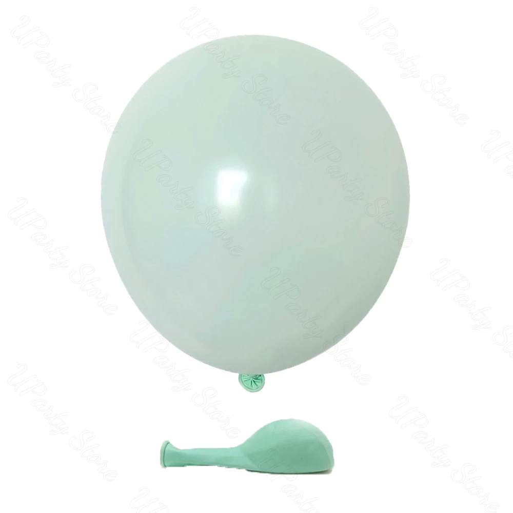 10/20/30 Stück Macaron Geburtstagsballon Candy Maca Grün Gelb Pastell Rosa Blau Ballons für Babyparty Hochzeit Party Dekoration – Detail 11