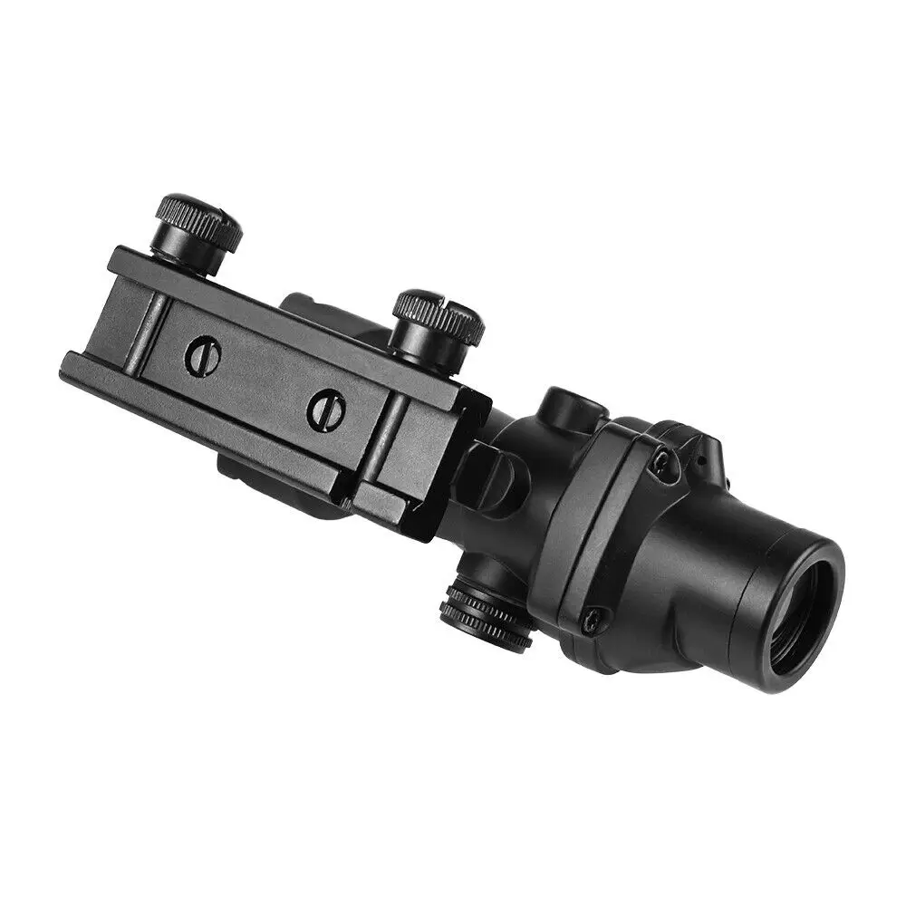 4x32 الألياف البصرية الأحمر الأخضر شيفرون الصليب مضيئة نطاق البصر التكتيكي