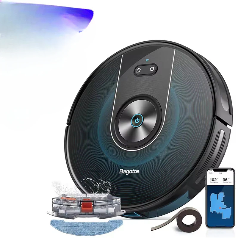 New Multifunctional Floor Aspiradora And Mop Smart Wet And Dry Sweeping Self Cleaning With Mopping Function Robot Vacuum Cleaner