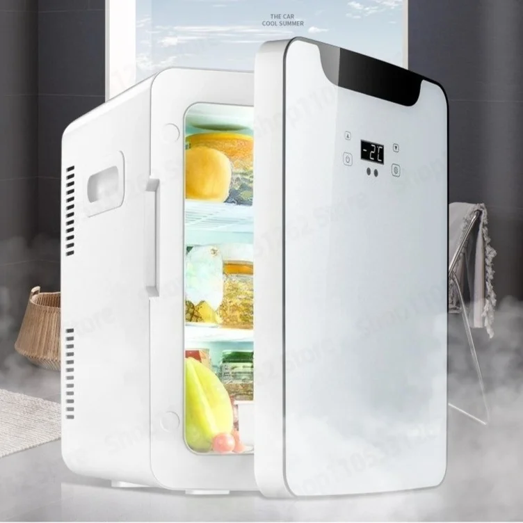 Car Refrigerator, Household Small Cooler Warmer Box, Mini Cooler for Dormitory