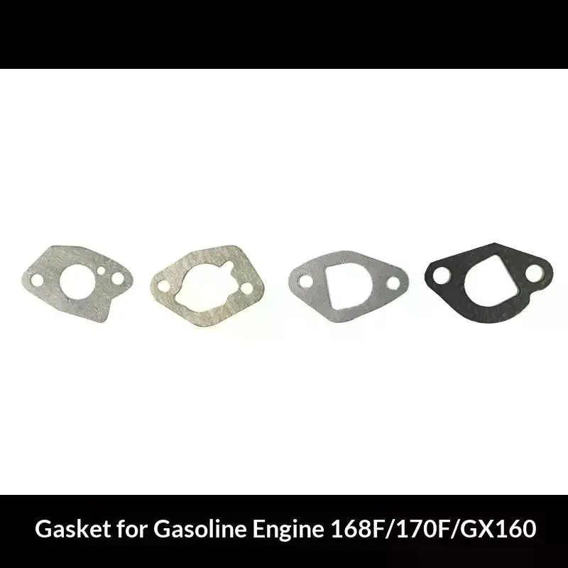 10Pcs For 152/168/188F GX160 GX270 GX390 Engine Motor Parts Carburetor Air Filter Adapter Spacer Gasket