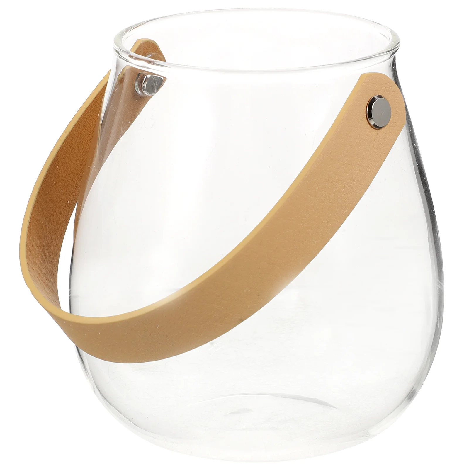 Стеклянная ваза в винтажном стиле для ароматических масел и цветов