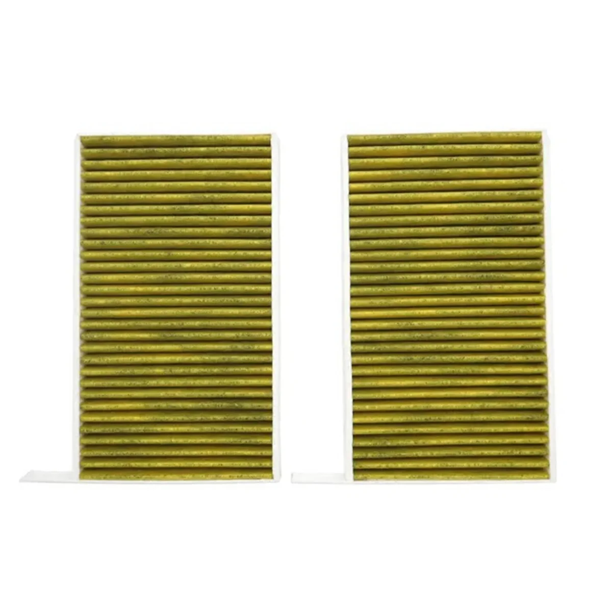 Auto 1 Pair Air Conditioning Filter PM2.5 Activated Carbon Filter Grid 1107681-00-A for Tesla Model 3