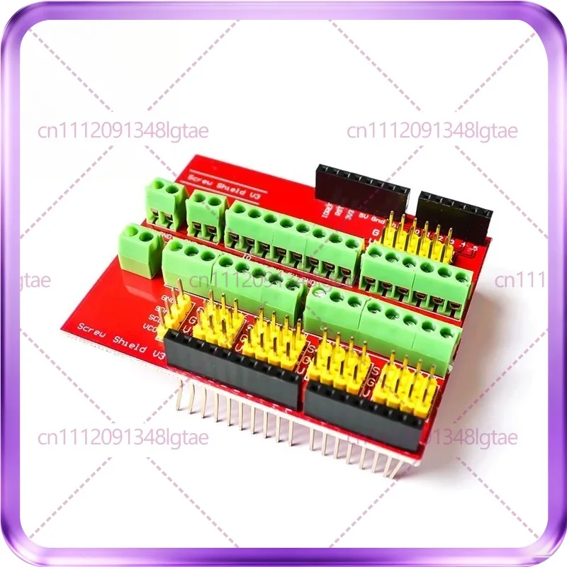 5pcs For Screw Shield V3 Post Expansion Board, Interactive Media, Compatible with UNO R3