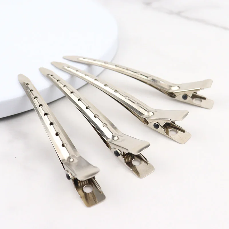 10/20 pcs Hair Care Clips Metal Duckbill Clip Curly Hairpin Hairdressing Hair Root Fluffy Hairpin For Hairdressing Barber Makeup