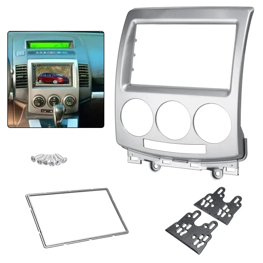 

2 Din Car Radio Fascia Dash Kit For Mazda 5 For Premacy 2006-2010 For Ford I-max Cd Panel Dash Mounting Installation Trim Kit