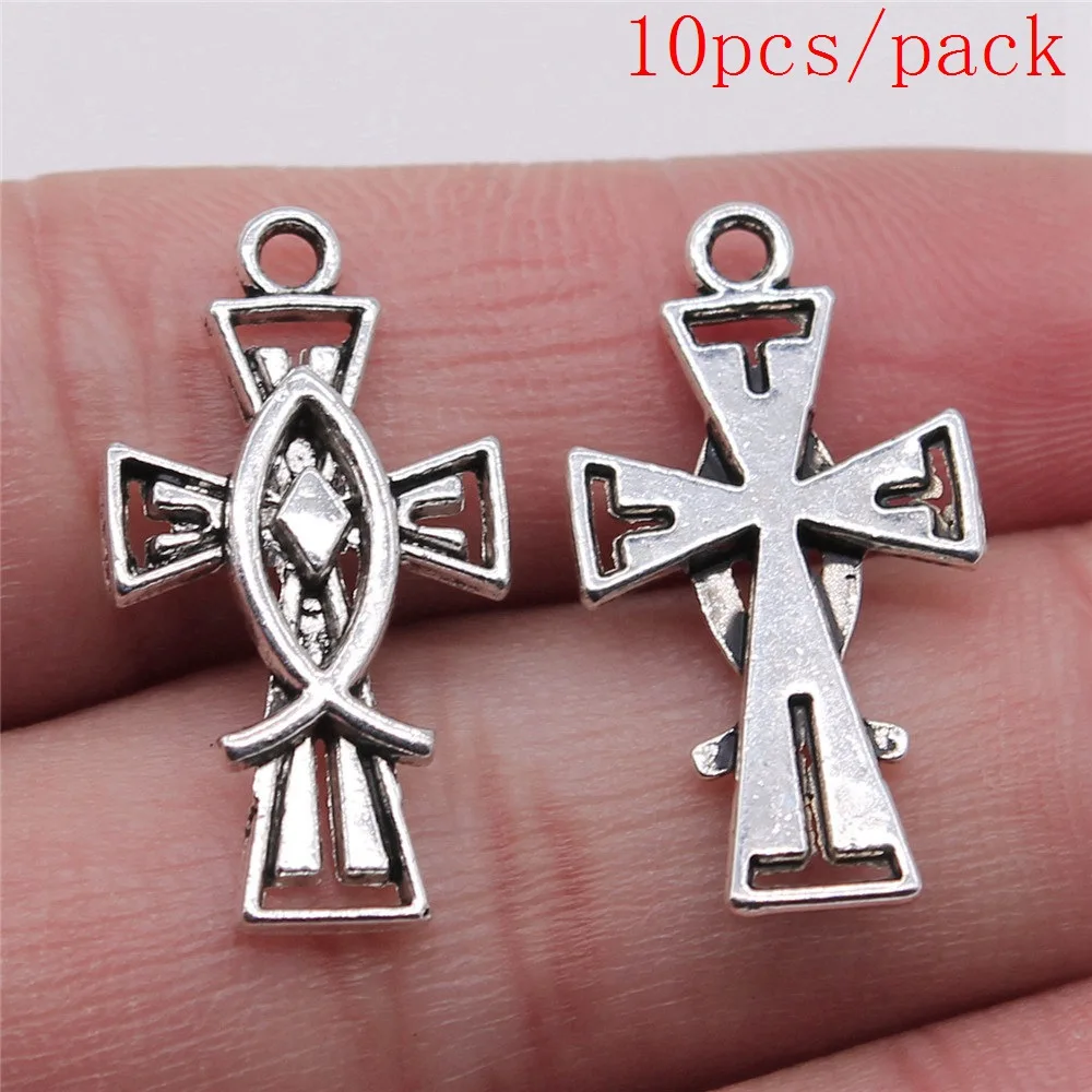 Bulk Charms For Jewelry Making Kit Pendant Diy Jewelry Accessories Jesus Fish Charms