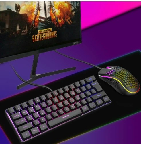 Set Keyboard dan Mouse Game kantor baru untuk 2025 akan dikirim dalam waktu 48 jam dengan Keyboard Gaming yang mulus dan esensial