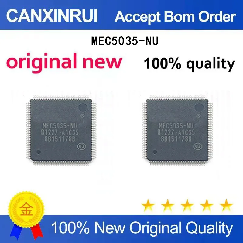 (5 Pieces) Brand new original MEC5035-NU MEC5035-NZW MEC5025-NU QFP-128